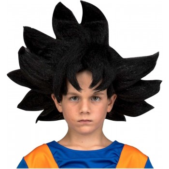 Parrucca  Goku  Nera  -  Mom