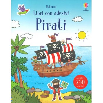 Libri  con  adesivi  Pirati...