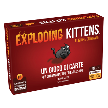 Exploding  Kittens  -Asmodee