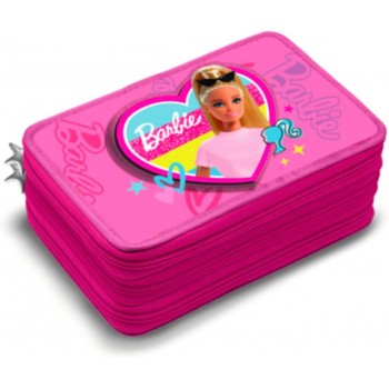 Astuccio  3  Zip  Barbie  -...