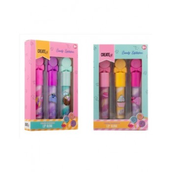 Set  3  Lip  Gloss  Candy...