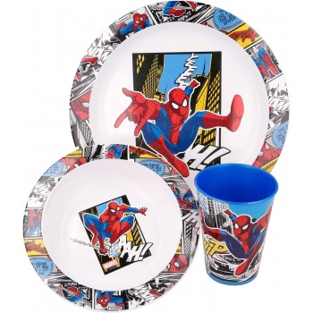 Set  Pranzo  Spiderman  -...