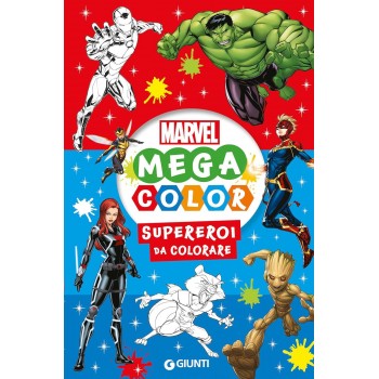 Libro  Mega  color Marvel...