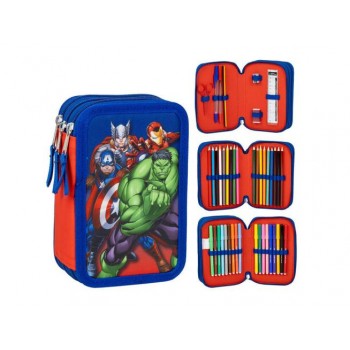 Astuccio  3  Zip  Avengers...