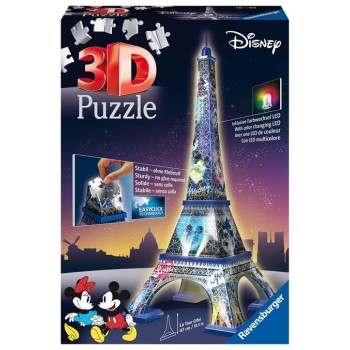 Tour  Eiffel  Disney  3D...