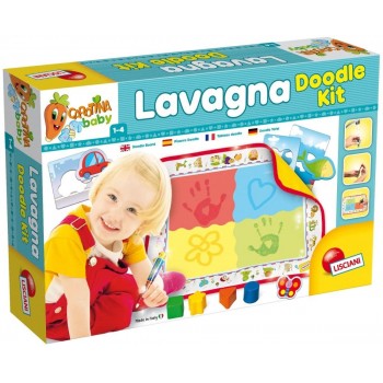 Maday - Lavagnetta Basic LCD, lavagna con schermo monocolore da 8.5  pollicifunzione blocco schermobatteria inclusa - ODS - Giochi e giocattoli  - Giocattoli