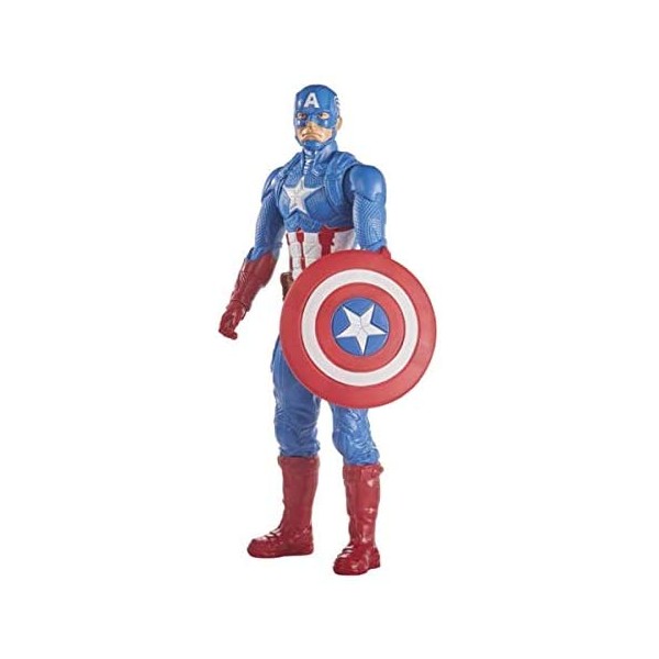 Marvel Avengers Capitan America con Scudo Magnetico Blast e Guanto Hasbro