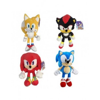 Sonic  Peluche  30  cm   -...