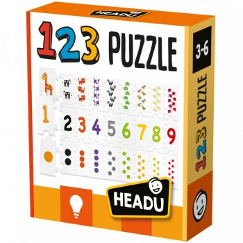 123  Puzzle  New  -  Headu