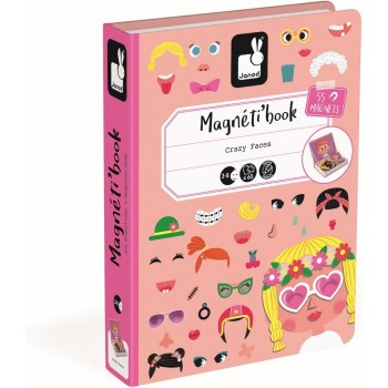 Magnetic  Book  Crazy Faces...