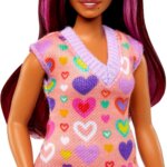 Barbie Fashionistas Abito Cuori - Mattel