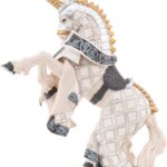 Cavallo Cavaliere Testa di Unicorno - Papo