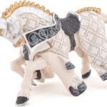 Cavallo Cavaliere Testa di Unicorno - Papo