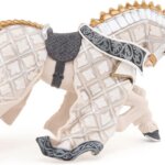 Cavallo Cavaliere Testa di Unicorno - Papo