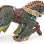 Cavallo Cavaliere Testa di Drago - Papo