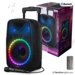 Karaoke Party Speaker Trolley c telecomando - ITN La Giraffa