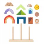 Gioco Tris 14 pz Legno - ITN La Giraffa
