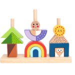 Gioco Tris 14 pz Legno - ITN La Giraffa