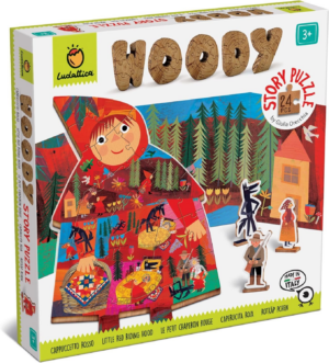 Woody Story Puzzle Cappuccetto Rosso - Ludattica