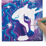 Pittura con i Numeri su Tela - Nebula