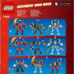 71808 Mech Elemento di Fuoco - LEgo