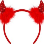 Corna in Paillettes Rosse - Widmann