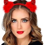 Corna in Paillettes Rosse - Widmann