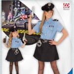 Abito poliziotta 128cm 5/7 anni - Widmann