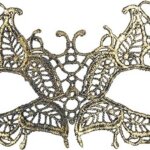 Maschera in Pizzo Antico Oro - Widmann