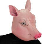 Maschera Testa maiale in lattice - Widmann