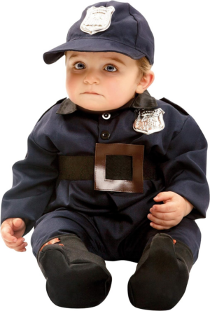 Abito Baby Poliziotto 12-24 mesi - Mom