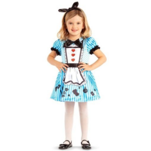 Abito alice ne Pesedelle Meraviglie 3-4 anni - Mom