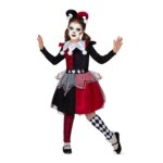 Abito Arlecchina in Rosso 5-6 anni - Mom