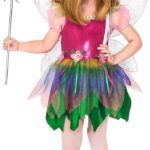 Abito Fatina dell' Arcobaleno 116 cm 4/5 anni - Widmann