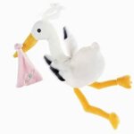 Coniglietta Benvenuta Cicogna 22 Cm - Plush & Company