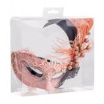 Maschera con Pizzo Rosa - Carnival Toys