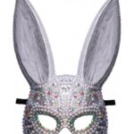 Maschera Coniglio Grigio - Carnival Toys