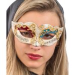 Maschera Veneziana Craclè - Carnival Toys