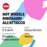 Dinosauri all' Attacco Hot Wheels - Faba