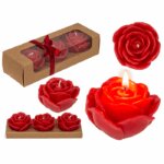 Candela Rosa Rossa Set 3 pz - Out of the Blue