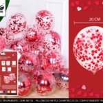 Palloncino Trasparente con Cuori - Mood