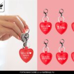 Portachiavi Heart -Mood