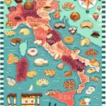 1000 pz Mappa dei Dolci D ' Italia - Ravensburger