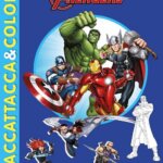 AVENGERS STACCATTACCA E COLORA - Giunti