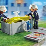 71465 Materasso di salvataggio dei Pompieri - Playmobil