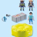 71465 Materasso di salvataggio dei Pompieri - Playmobil