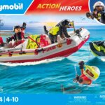 71464 Gommone dei Pompieri e Acquascooter - Playmobil