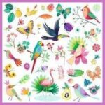 Stickers Animali Tropicali - Djeco