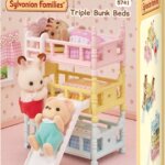 Letto a Castello Triplo Colorato - Sylvanian Families