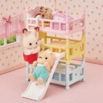 Letto a Castello Triplo Colorato - Sylvanian Families